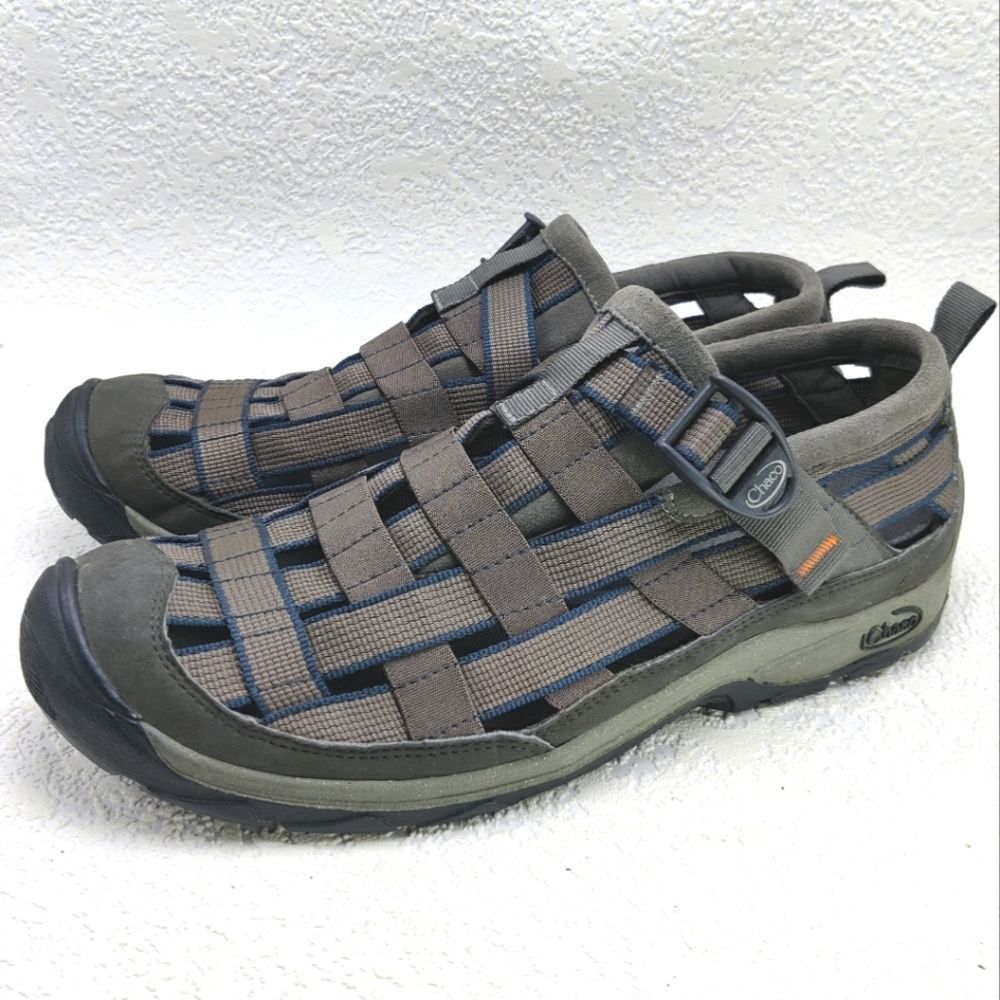 Chaco Paradox Closed Toe Hiking Sandal in Gun Metal Mens Sz 10 Women 11.5